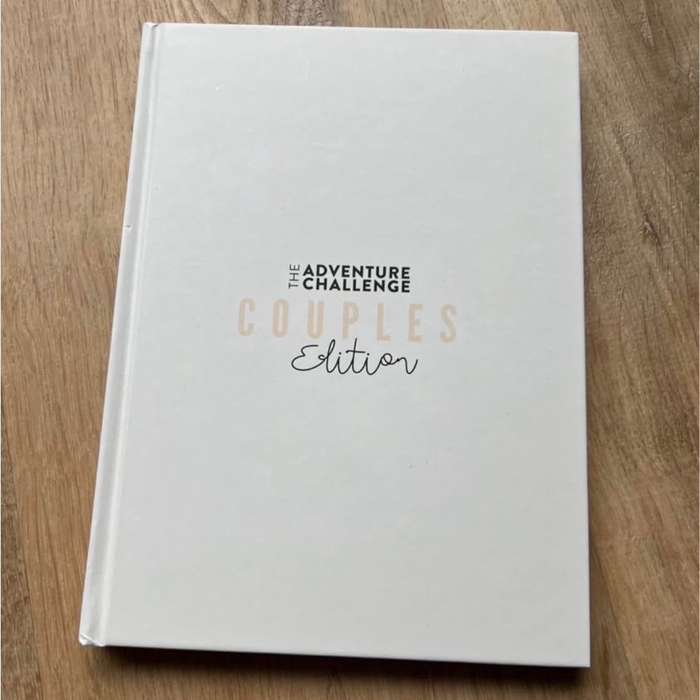 The Adventure Challenge Couples Edition Hardcover - White